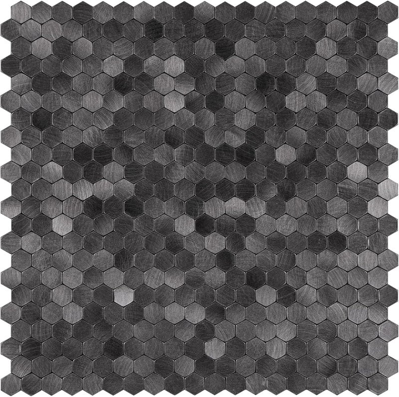 SELECT LIGHTING Select Metal Hexagon Peel and Stick Tiles w/10 Edges - Image 1